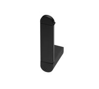 Bisk 02962 Futura Finished Spare Toilet Roll Holder, 3.2 x 7 x 16 cm, Black