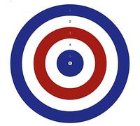Bisley 17cm Coloured Targets Economy Card Grade 2 Pack of 100