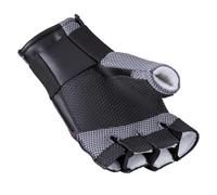 Bisley 465 Half Cover Glove Grey Red R/H Shooter by Gehmann X-Small Red X-Small