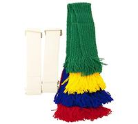 Bisley Bright Garters 4pk - Green, Yellow, Blue and Red