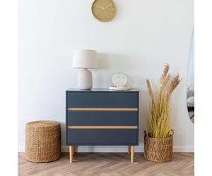 Bisley Chest - 3 Drawer - Dark Grey