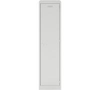 Bisley Clean & Dirty Steel Locker 1 Door Pad lock 450 x 600 x 1,800 mm Light Grey