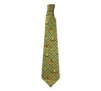 Bisley Country Grouse Silk Tie - Green - Size: One Size