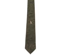 Bisley Country Single Grouse Tie - Green - Size: One Size