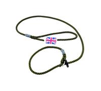 Bisley Deluxe Slip Lead with Rubber Stop - Green