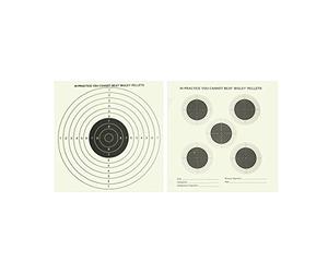 Bisley Double Sided 5+1 Targets 14cm Grade 1