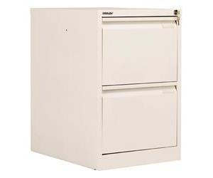 Bisley Filing Cabinet 2 Drawer 470x622x711mm Ref 1623-ab9