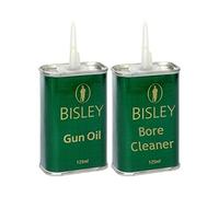 Bisley GUN OIL & BORE CLEANER Scrubber Solvent Rifle/Shotgun Cleaning Gun Kit
