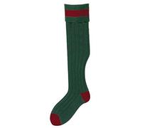 Bisley long breek shooting socks in olive & cassat (M 8 - 9.5)