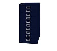 BISLEY MultiDrawer A4 10 Drawers Blue L2910-639