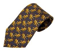 Bisley Pheasants Solid Blue Silk Tie - Shooting and hunting