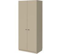 Bisley Pren Cupboard MFC (Melamine Faced Chipboard) Lockable 800 x 500 x 1,970 mm Dakar Grey
