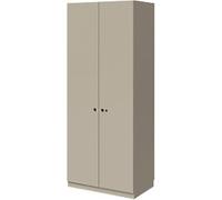 Bisley Pren Cupboard MFC (Melamine Faced Chipboard) Lockable 800 x 500 x 1,970 mm Pebble Grey