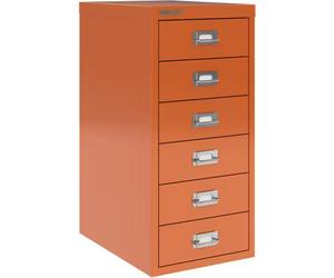 Bisley Steel Office Home Filing Cabinet 6 Metal Drawers A4 Size Various Colours