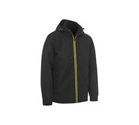 Bisley UKJ6943_BBLK Flex & Move Heavy Duty Dobby Jacket - Black, Medium