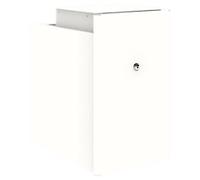 Bisley Under Desk Storage BU2747ABS Traffic White 270 x 426 x 470 mm