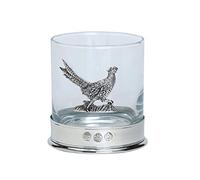Bisley Whisky Glass Running Pheasant in Presentation Box
