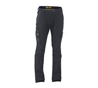 Bisley Workwear UKBPC6331_BBLK Flex & Move Cargo Trousers Stretch Utility - Black, 38R
