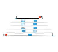 BISLINKS Replacement for iMac 27" Inch LCD Screen Adhesive Strip Set Display Adhesive Tape Compatible with A1419 A1862 Models (2012-2019)