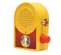 BISMAADH Religious Continuous 10 in 1 Waheguru/Shabad/Jaap Chanting Bell Spiritual Devotional Mantras Pooja Chanting Bell Just Plug & Play (Yellow)