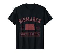 Bismarck North Dakota Est 1872 Pride T-Shirt