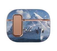Bismarck1 Ship Battleship1 Case PC Cover Compatible with AirPods Pro 2 1 with Magnetic Buckle
