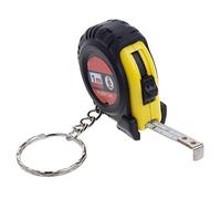 bismarckbeer Retractable Tapeline Keyring Keychain Mini Tape Measure Tool, Random Color