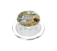 Bismark, ND North Dakota PopSockets PopGrip for MagSafe