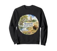 Bismark, ND North Dakota Sweatshirt