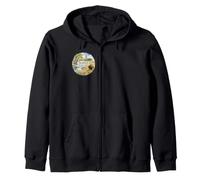 Bismark, ND North Dakota Zip Hoodie