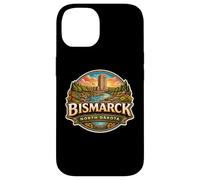 Bismark North Dakota Souvenir City State Capital Vintage Case for iPhone 14
