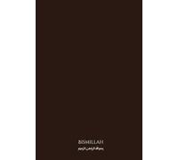 Bismillah Aesthetic Islamic Lined Notebook, Quran Notes Journal, Ramadan Eid Hajj Umrah Gift, Productive Muslim Diary