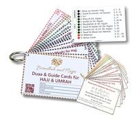 Bismillah and Hajj - Duaa Cards & Guide for Hajj and Umrah, with Key Ring