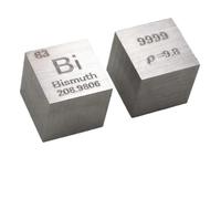 Bismuth Cube 10mm Pure Element Cube for Elements Hobby Collection Lab Substance Block Display DIY