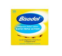 Bisodol Indigestion Relief 100 Tablets