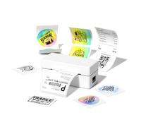 Bisofice DHL Bluetooth Label Printer, 4x6 Label Printer, Shipping Label Printer, Thermal Printer for Shopify, Etsy, UPS, Compatible with iOS, Android, Windows