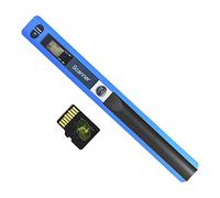 Bisofice Portable Document Scanner Portable Handheld Wand Wireless Scanner A4 Size 900DPI JPG/PDF Formate LCD Display with Protecting Bag and 8GB TF Card for Business Document Reciepts Books Images