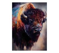 Bison 1000 Pieces Mini Jigsaw Puzzle for Adults