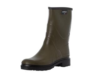 Bison 2 Ankle Wellington Boots Khaki 7.5 UK