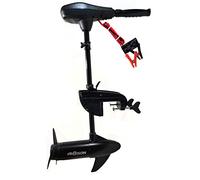 Bison 55ft/lb 12v Short Shaft Electric Outboard Trolling Motor With Free Spare Propeller