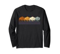 Bison American Buffalo Long Sleeve T-Shirt