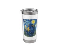 Bison American Buffalo Van Gogh Starry Night Stainless Steel Insulated Tumbler