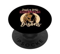 Bison Bisons Buffalo Bull PopSockets Adhesive PopGrip