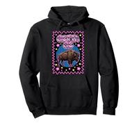 Bison Buffalo Funny Gotta Go Pullover Hoodie