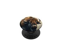 Bison Buffalo Wild Animal art PopSockets Adhesive PopGrip
