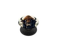Bison Buffalo Wild Animal art PopSockets Adhesive PopGrip