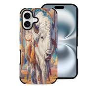 Bison Dreamcatchers Cell Phone Compatible with iPhone 16 Basic Fiber Skin Cases Classic Protection iPhone 16