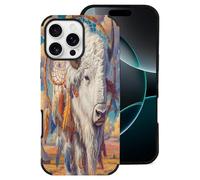 Bison Dreamcatchers Cell Phone Compatible with iPhone 16 Basic Fiber Skin Cases Classic Protection iPhone 16 Pro Max