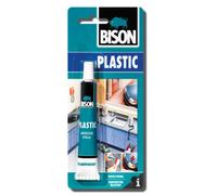 Bison Hard Plastic Transparent Adhesive 25Ml (12 Packs)