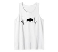Bison Heartbeat Buffalo Tank Top